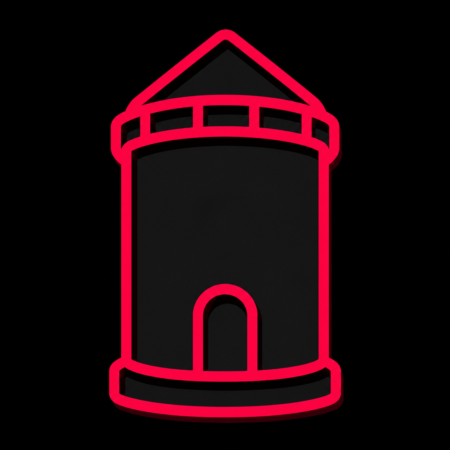 Firmenwebsites in Andernach – stilisiertes Stadt-Icon mit dem Runden Turm