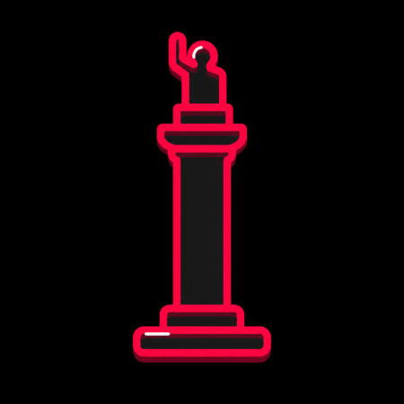 Firmenwebsites in Bitburg – stilisiertes Stadt-Icon mit der römischen Jupitersäule