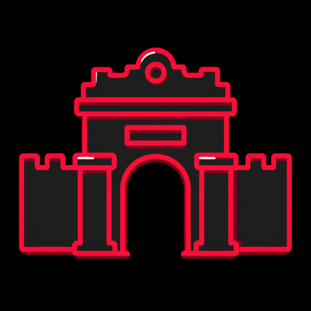 Firmenwebsites in Germersheim – stilisiertes Stadt-Icon mit dem Weißenburger Tor
