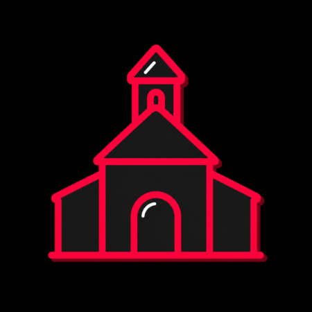 Reduziertes Icon des Klosters Ilsenburg für Firmenwebsites in Ilsenburg