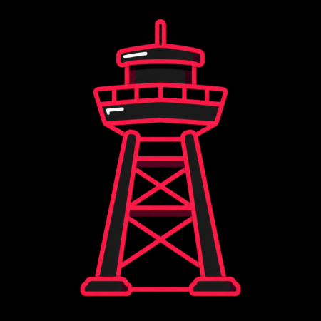 Firmenwebsites in Lohne – stilisiertes Stadt-Icon mit dem Lohner Aussichtsturm