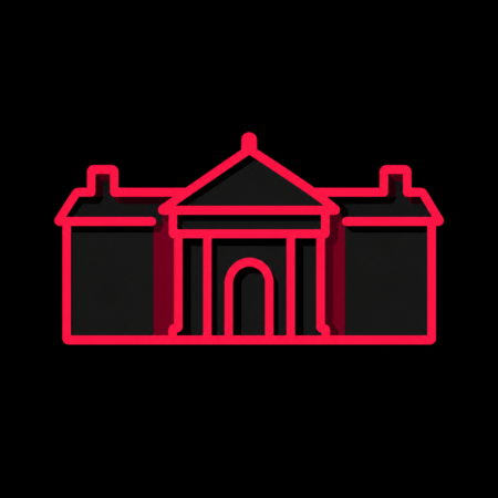 Stadt-Icon für Firmenwebsites in Ludwigslust mit stilisiertem Schloss Ludwigslust