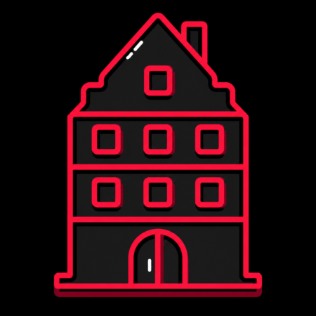 Reduziertes Icon von Luthers Geburtshaus für Firmenwebsites in Lutherstadt Eisleben