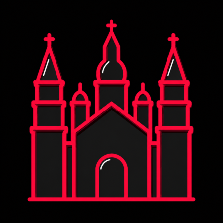 Firmenwebsites in Mainz – stilisiertes Stadt-Icon mit dem Mainzer Dom St. Martin