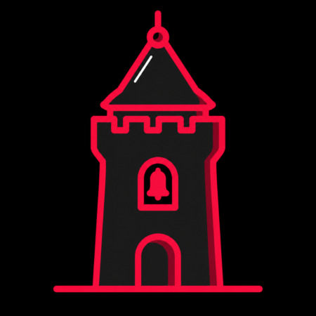 Firmenwebsites in Ottweiler – stilisiertes Stadt-Icon mit dem Alten Wehrturm