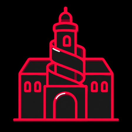 Firmenwebsites in Torgau – stilisiertes Stadt-Icon mit Schloss Hartenfels und dem markanten Wendelstein