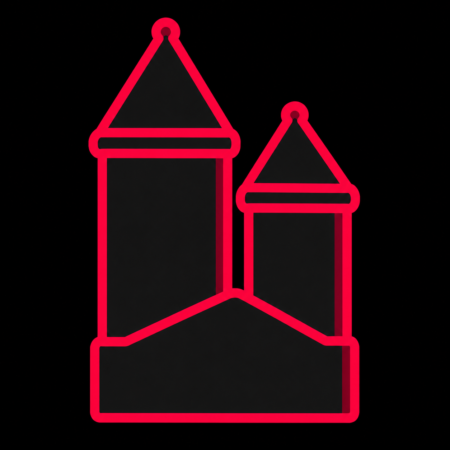 Firmenwebsites in Wurzen – stilisiertes Stadt-Icon mit den markanten Wurzener Mühlentürmen