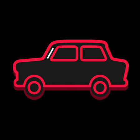 Firmenwebsites in Zwickau – stilisiertes Stadt-Icon mit einem Trabant als Symbol der Automobilstadt