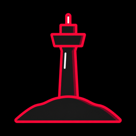 Firmenwebsites in Altenberg – stilisiertes Stadt-Icon mit dem Aussichtsturm auf dem Geisingberg.
