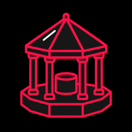 Firmenwebsites in Bad Bibra – Stadt-Icon mit dem Gesundbrunnen und seinem markanten Brunnenpavillon.