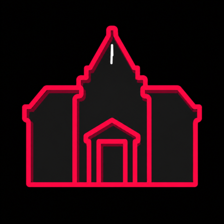 Minimalistisches Icon des ehemaligen Amtsgerichts für Firmenwebsites in Bad Schwartau.