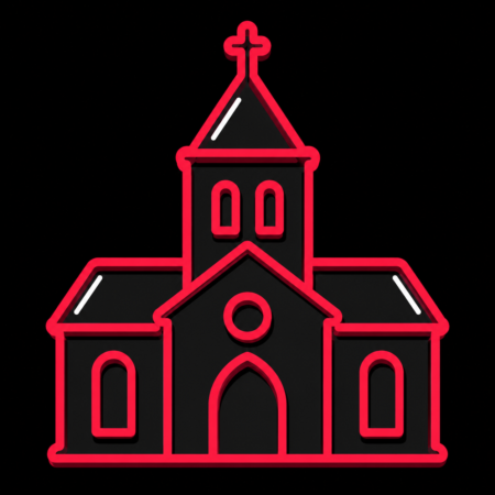 Firmenwebsites in Bassum – minimalistisches Stadt-Icon der Stiftskirche Bassum