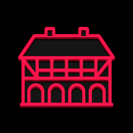 Firmenwebsites in Ebersbach-Neugersdorf – minimalistisches Stadt-Icon des Bismarckturms auf dem Hutungsberg