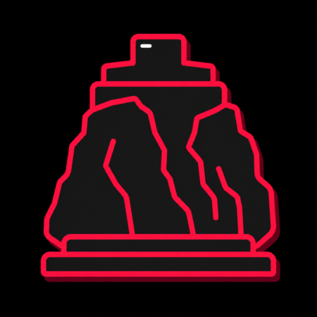 Firmenwebsites in Falkenstein/Vogtl. – stilisiertes Stadt-Icon mit dem Schloßfelsen als Wahrzeichen.