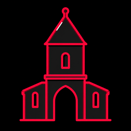 Firmenwebsites in Friedland – Stadt-Icon des Neubrandenburger Tors mit spitzbogiger Durchfahrt