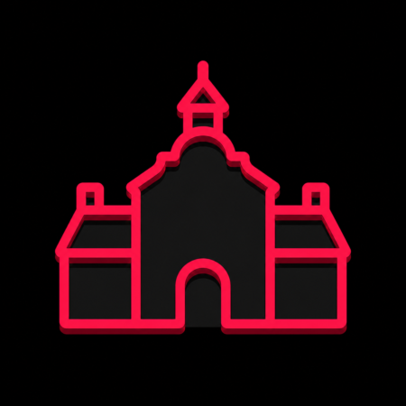 Firmenwebsites in Frohburg – minimalistisches Stadt-Icon von Schloss Frohburg