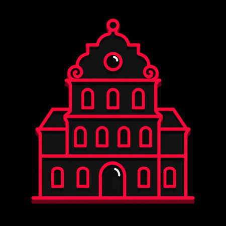 Firmenwebsites in Gadebusch – Stadt-Icon des Renaissanceschlosses Gadebusch mit markantem Volutengiebel