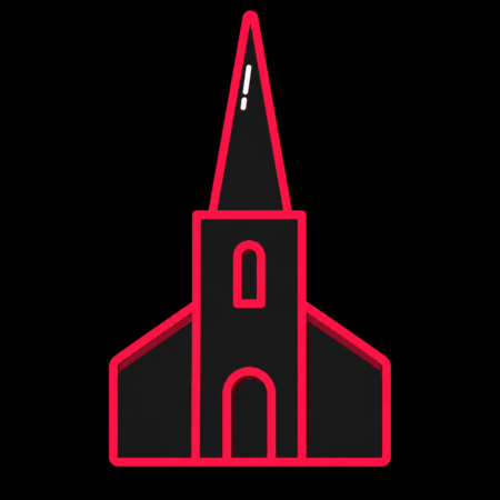 Firmenwebsites in Gröningen – Stadt-Icon mit der St.-Martini-Kirche und ihrem markanten hohen Kirchturm.