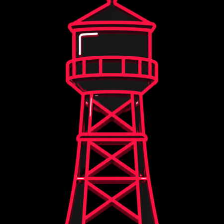 Firmenwebsites in Groitzsch – stilisiertes Stadt-Icon mit dem Groitzscher Wasserturm als Wahrzeichen.