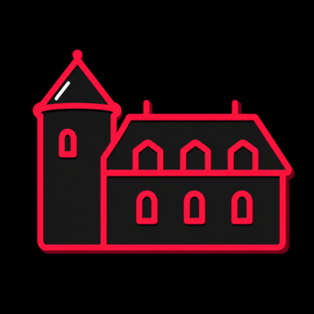 Firmenwebsites in Harzgerode – stilisiertes Stadt-Icon mit Schloss Harzgerode als Wahrzeichen.
