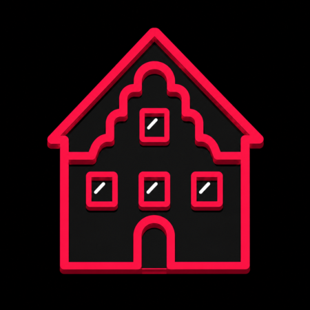 Firmenwebsites in Hohenstein-Ernstthal – minimalistisches Stadt-Icon des Karl-May-Hauses