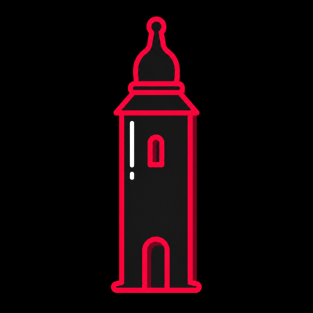 Firmenwebsites in Kemberg – stilisiertes Stadt-Icon mit dem Stadtturm Kemberg als Wahrzeichen.