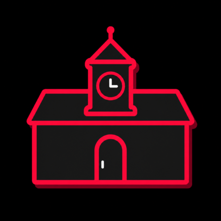 Firmenwebsites in Königsee – Stadt-Icon mit dem historischen Rathaus und seinem markanten Uhrturm.