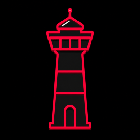 Firmenwebsites in Krakow am See – Stadt-Icon des Aussichtsturms auf dem Jörnberg mit markanter Aussichtsplattform