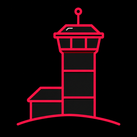 Firmenwebsites in Lauter-Bernsbach – minimalistisches Stadt-Icon des Aussichtsturms auf der Morgenleithe