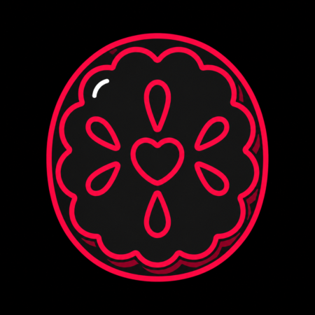 Firmenwebsites in Pulsnitz – stilisiertes Stadt-Icon mit einem Pulsnitzer Pfefferkuchen als lokalem Wahrzeichen.