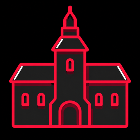 Firmenwebsites in Römhild – Stadt-Icon mit Schloss Glücksburg und seinem markanten Schlossturm.