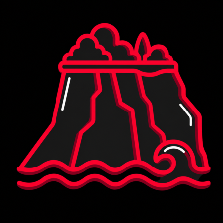 Firmenwebsites in Sassnitz – Stadt-Icon des Königsstuhls mit Kreidefelsen und Ostseewelle