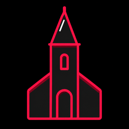 Firmenwebsites in Schwanebeck – Stadt-Icon mit der St.-Johannis-Kirche und ihrem markanten Kirchturm.