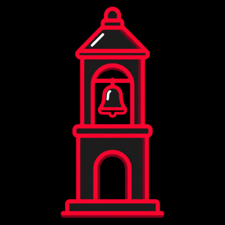 Firmenwebsites in Torgelow – Stadt-Icon des Glockenturms am historischen Hüttenwerkplatz