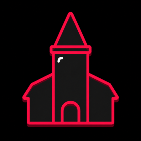 Firmenwebsites in Wildeshausen – minimalistisches Stadt-Icon der Alexanderkirche in Wildeshausen